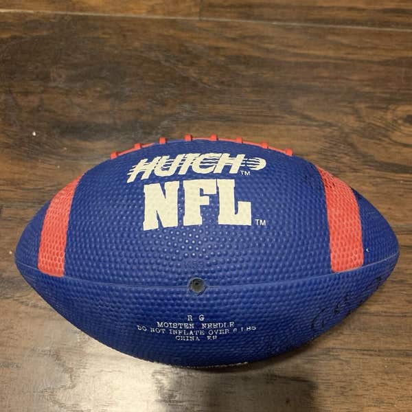 NFL ミニフットボール　HUTCH GIANTS ヴィンテージ Set of 2 New York Giants Vintage NFL Autographed Mini Hutch Team