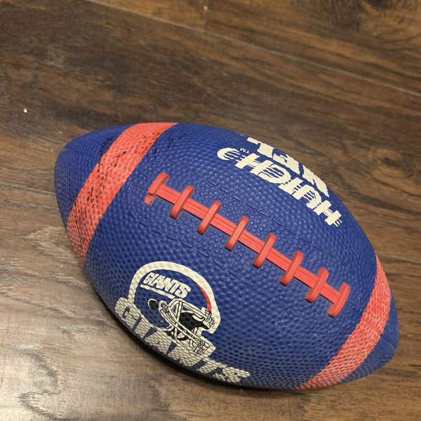 NFL ミニフットボール　HUTCH GIANTS ヴィンテージ Set of 2 New York Giants Vintage NFL Autographed Mini Hutch Team