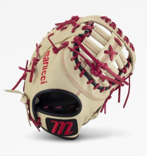 New Marucci Oxbow 12.75 RHT First Base Mitt Two Bar Post