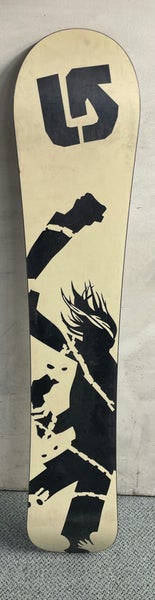 Used Burton White Collection 156 Cm Men's Snowboards