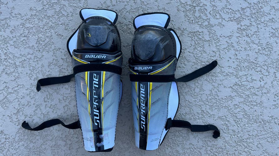 Used  Bauer 13" Supreme One40 Shin Pads