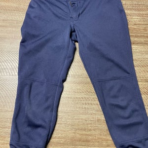 Navy Used Medium Youth Kid's Champro Game Pants
