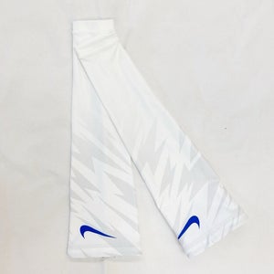 Nike Hyperelite Sleeve Pair Women's M White Royal Blue BV1015 Volleyball Track
