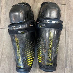 Used Senior Bauer 14"  Supreme 1S Shin Pads