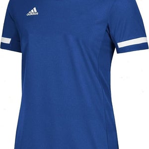 Adidas Womens ClimaCool Team 19 Medium Royal Blue SS Training Jersey NWT