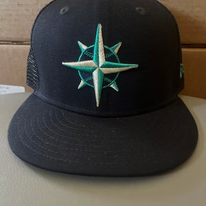 Seattle Mariners Mesh Fitted