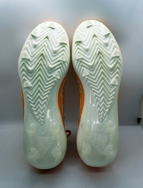 s Adizero Primeknit Football Cleats College Gold White GV9629 Men's Size 13
