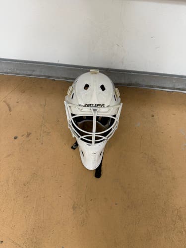 Used Senior Bauer NME Goalie Mask