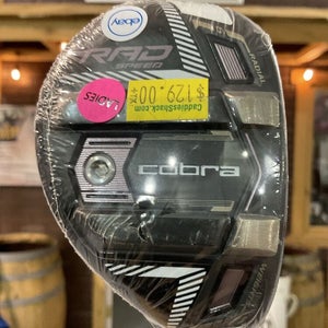 Cobra King RAD SPEED 24° #5 Hybrid Club ESX 450 Ladies Flex Graphite Shaft MRH