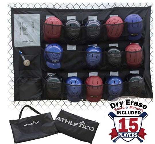 Used Athletico 15 Player Dugout Organizer