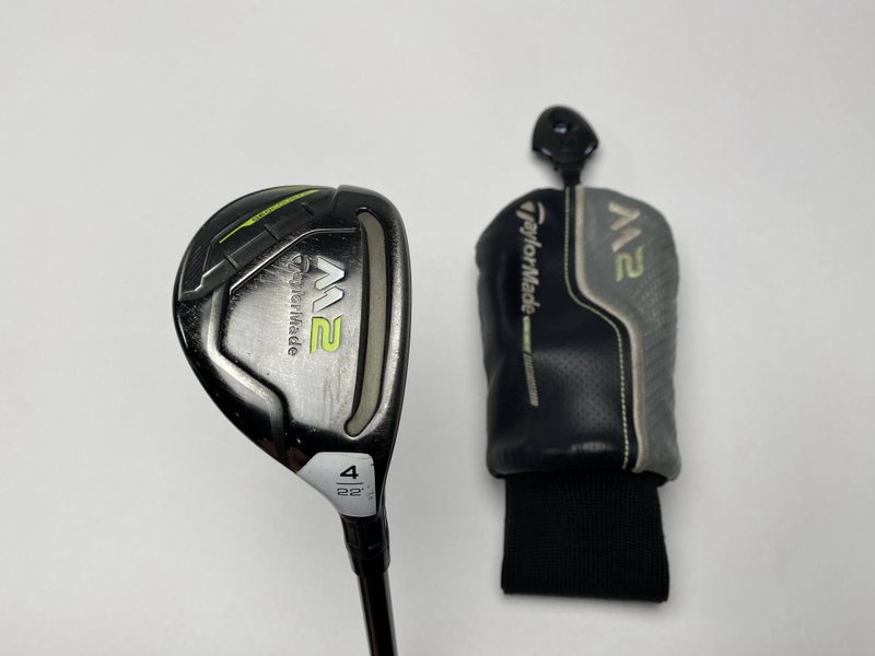 Taylormade 2016 M2 4 Hybrid 22* REAX 55g Senior Graphite Mens RH HC
