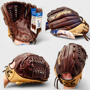 Mizuno GFN 1176 Brown Leather Baseball Fielding Glove Right Hand Throw 11.75”