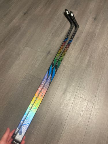 BRAND NEW TWO PACK Senior Bauer Left Hand P28  Nexus Tracer Hockey Stick