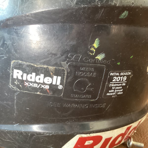Used Riddell 2019 Victor Helmet Football Helmet