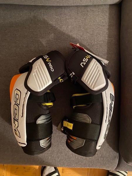 CCM ASV Pro Elbow Pads Pro Stock Size Medium