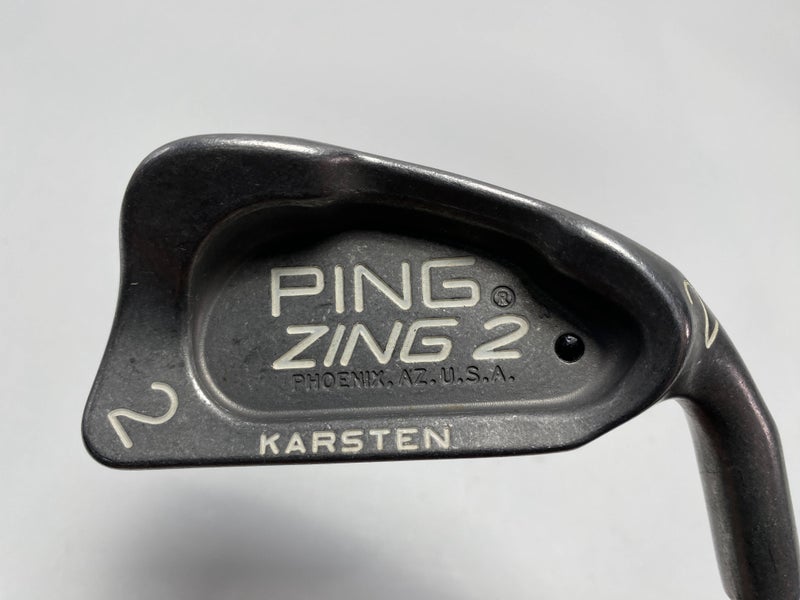 Ping Zing 2 Single 2 Iron Black Dot Karsten JZ Regular Steel Mens RH