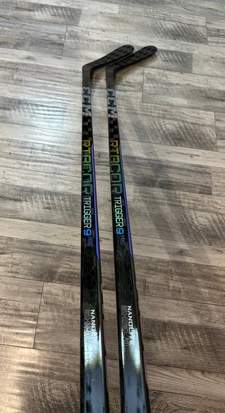 New! 2 Pack! 2 X 65 Flex Right Hand RibCor Trigger 9 Pro Hockey Sticks