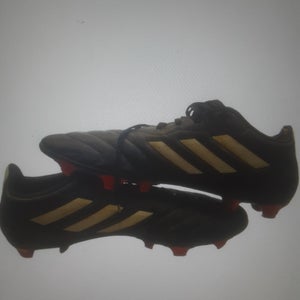 Black Used Size Men's 10.5 (W 11.5) Adult Men's Adidas Low Top Molded Cleats