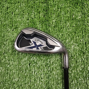 Callaway X-20 Single 6 Iron Regular Flex Stock Graphite Shaft Low Kick RH 37.5"