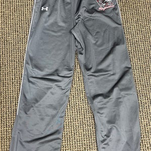 Gray New Men's Roughrider Under Armour Sweatpants with zippers