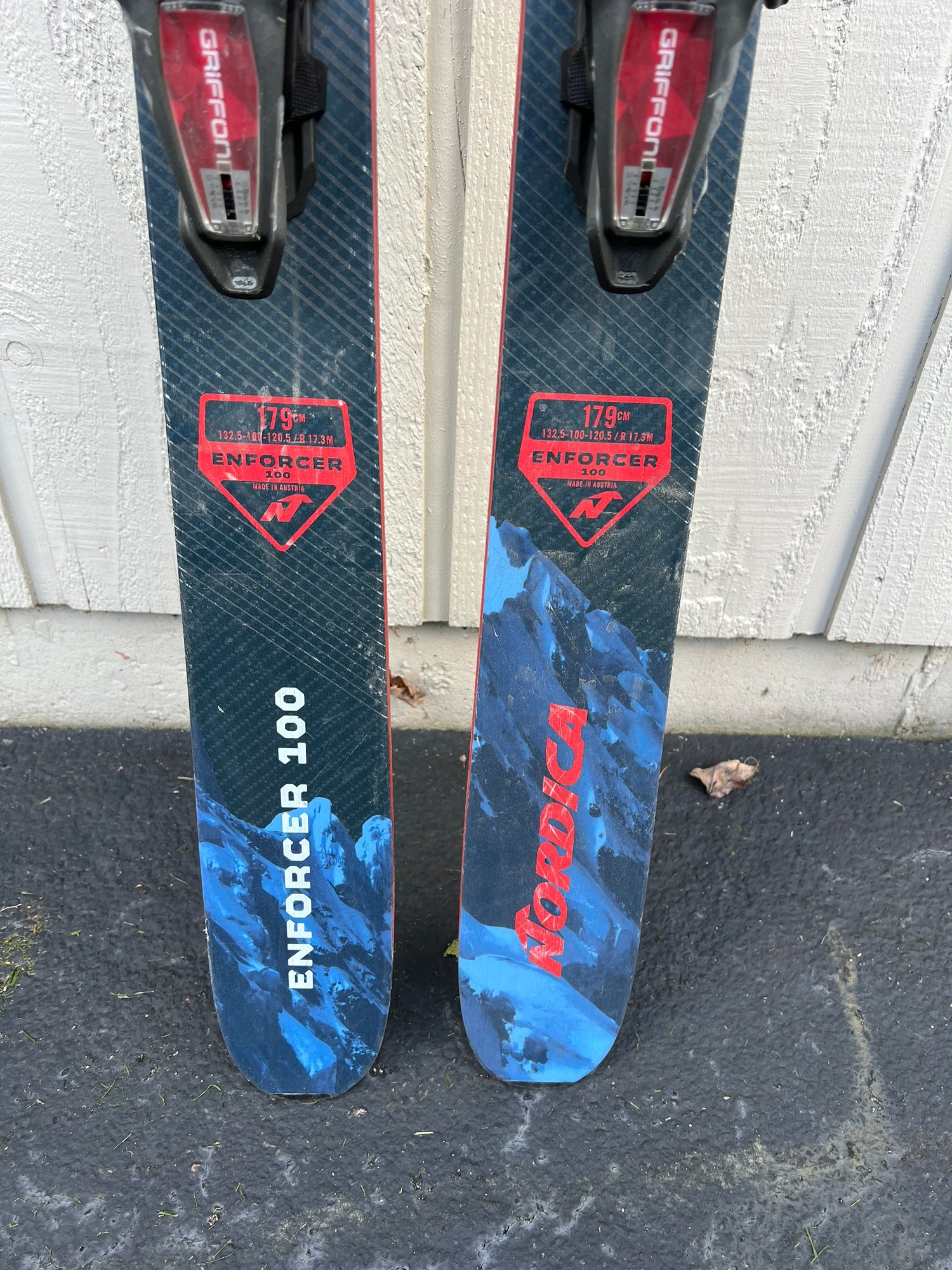 Nordica Enforcer 100 With Marker Griffin Bindings | SidelineSwap
