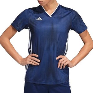 Adidas Navy Blue New Women's Small Soccer Jersey