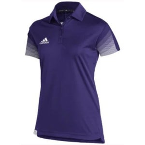 New Adidas Women's Small Prime Polo -- Purple