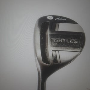 Used Men's 2013 Adams Tight Lies Left Hand Fairway Wood Stiff Flex 3 Wood