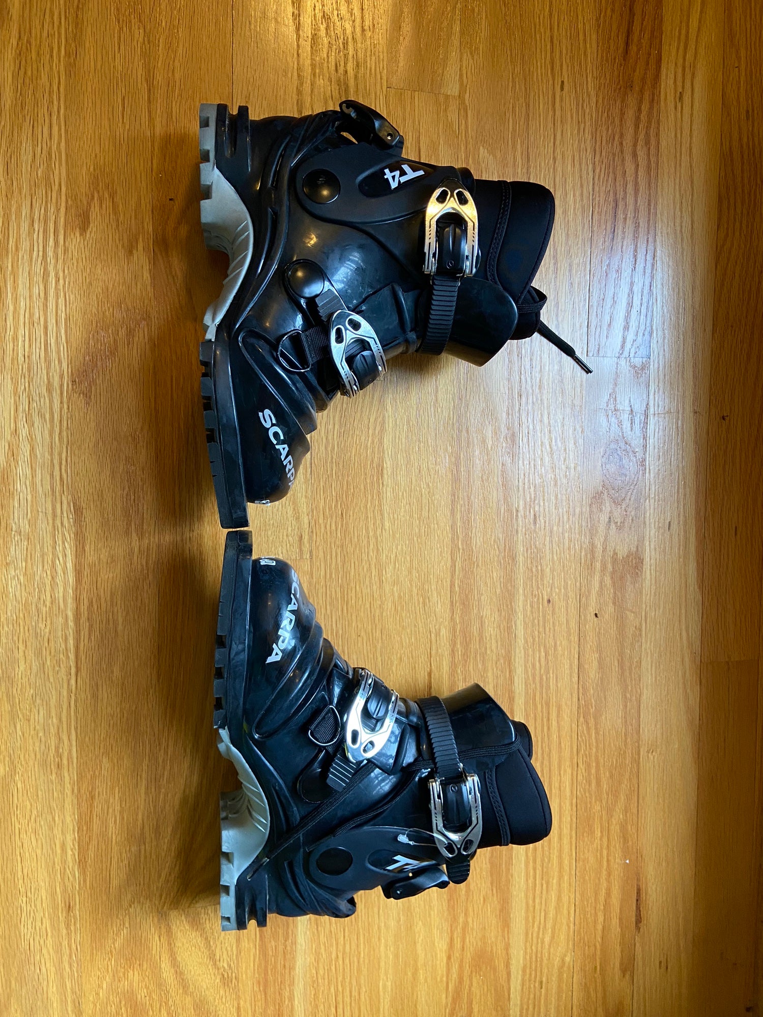Bottes De Ski Telemark Homme Scarpa Terminator T2 - Taille 6 - 75 Mm - Occasion