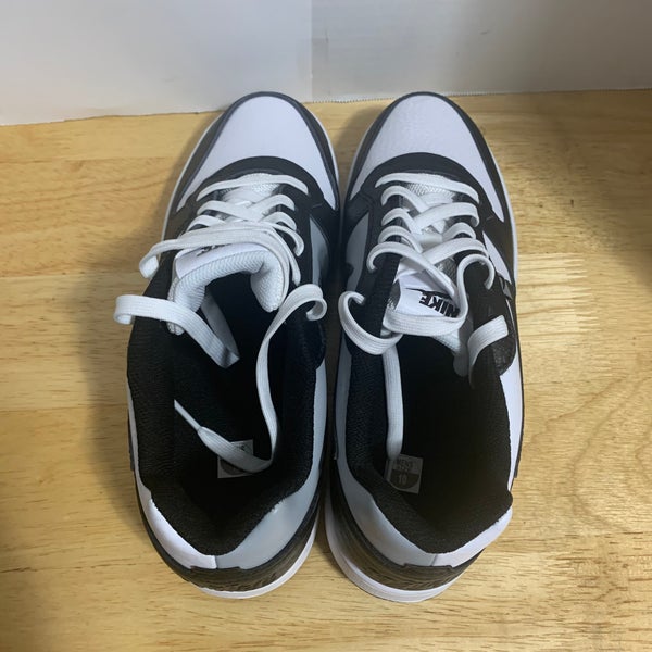 Nike Ebernon Low PREM White Black Wolf Grey Men Casual Shoes  display picture 3