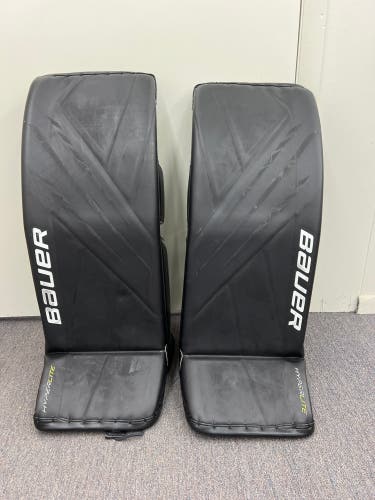 Used  Bauer Hyperlite Goalie Leg Pads Small