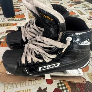 Used Intermediate Bauer Regular Width Size 5 Supreme S190 Hockey Goalie Skates