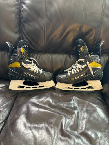 Used Senior Bauer Regular Width   7 Supreme UltraSonic Hockey Skates