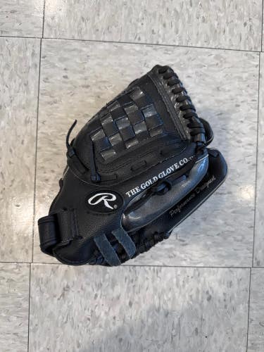 Black Used Rawlings Derek Jeter Autograph Series Right Hand Throw Baseball Glove 11"