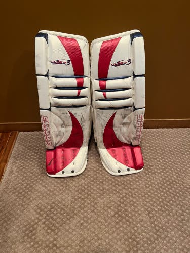 Don Simmons Ultra Light 3 Goalie Pads 36 +1