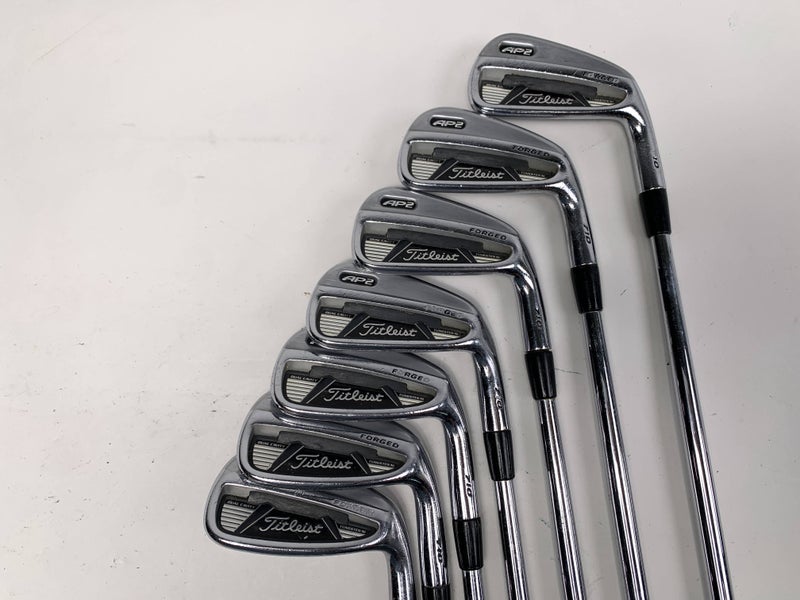 Titleist 710 AP2 Iron Set 4-PW Dynamic Gold SL S300 Stiff RH Oversize Grips