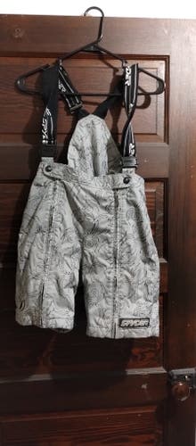 Spyder Youth Race Training Ski Shorts - Gray - Youth Ski Racing - Size Youth 14
