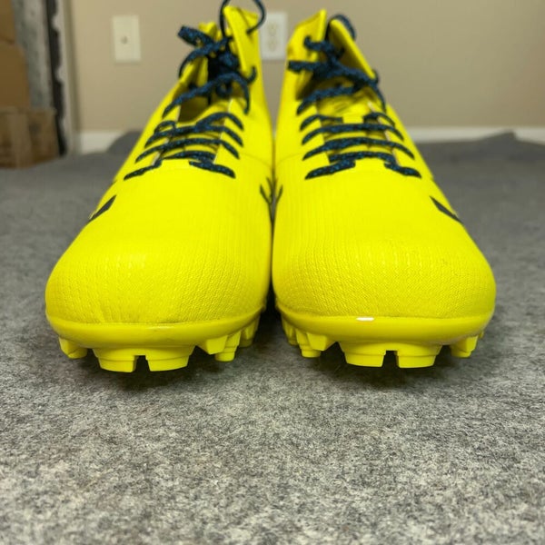 Under Armour Mens Football Cleat 18 Neon Yellow Lacrosse Shoe Spine Sports G21