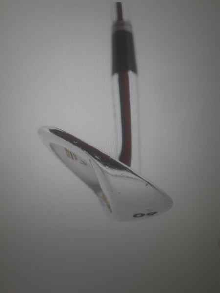 Used Men's Cleveland CG14 Right Handed Wedge Wedge Flex 60 Degree Steel Shaft