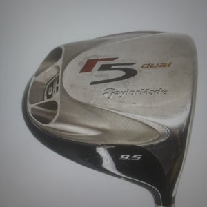 Used Men's TaylorMade R5 Dual Right Handed Driver Stiff Flex 9.5 Loft