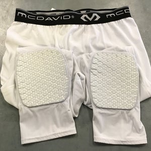 Used Mcdavid Teflx 3 4 Compression With Kneepads Xl Football Pants Bottoms
