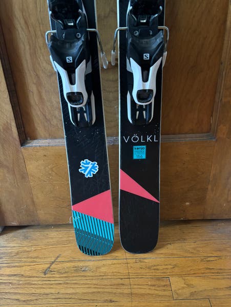 Volkl×SALOMON×UNION３点セット！2469 Volkl Kenja 156cm with Adjustable Salomon Warden Bindings