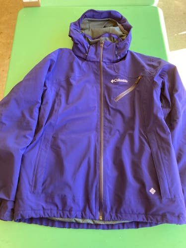 Used Blue Women's Large Columbia Veloca Vixen Jacket