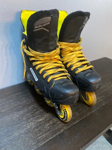 Used  Bauer Regular Width Size 9 RS Inline Skates