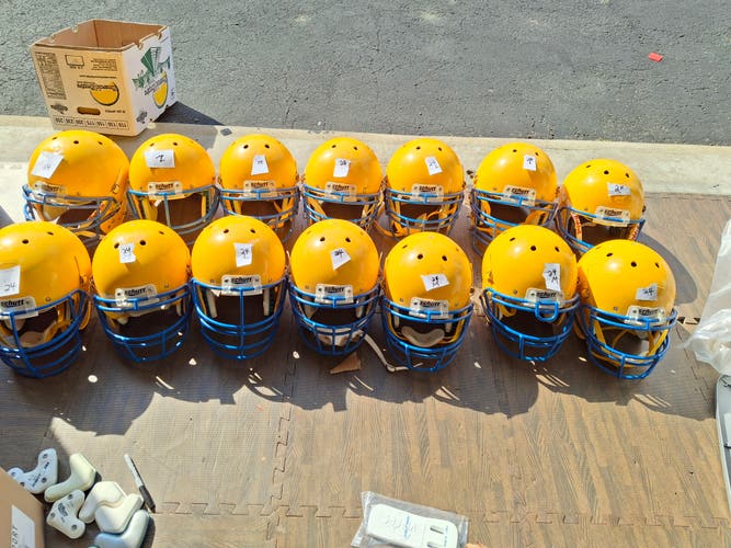 Bundle 14 Adult Schutt Helmets