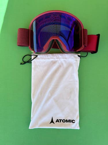 MINT CONDITION Men's Atomic SAVOR BIG HD Ski Goggles