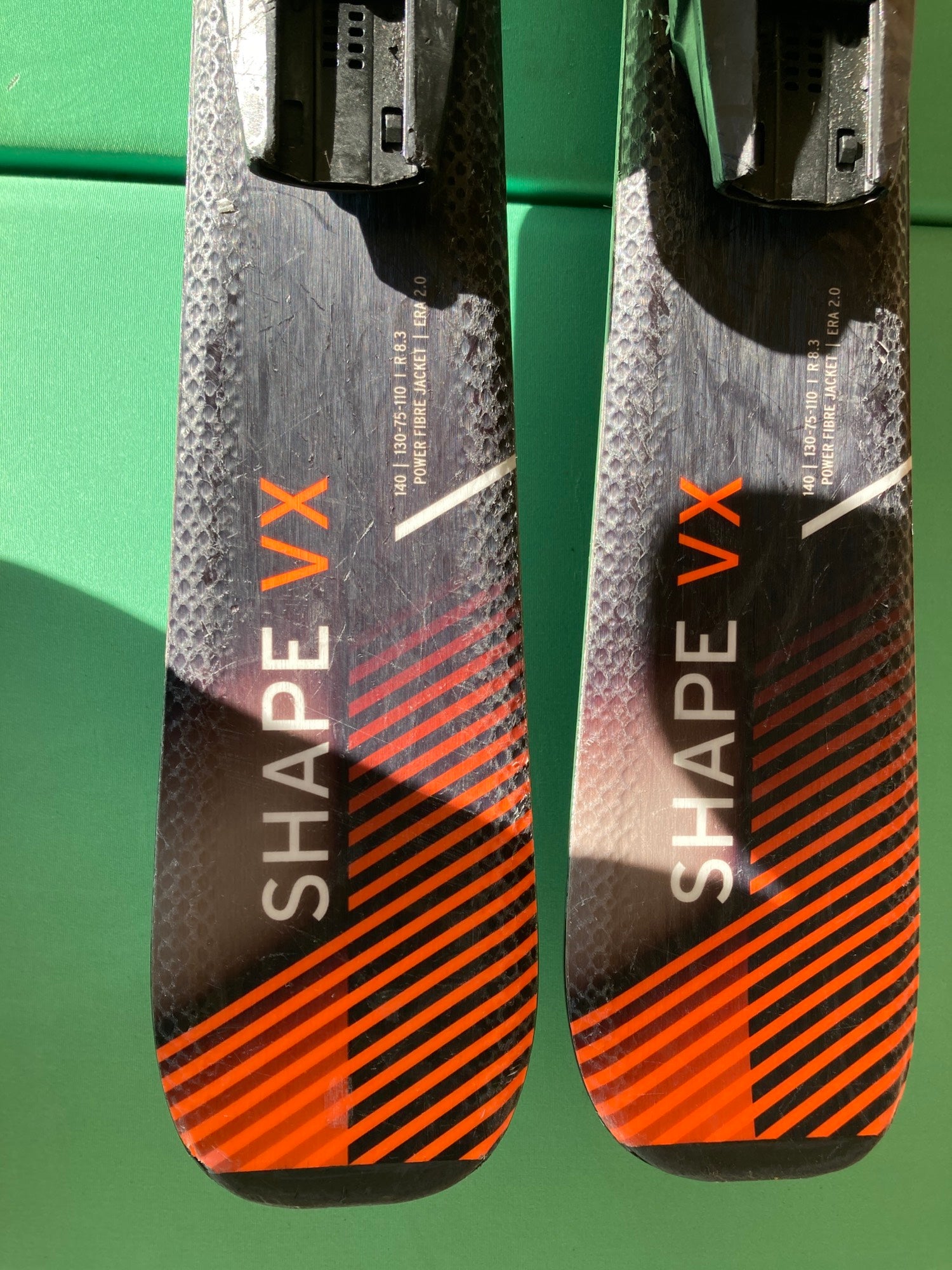 Used HEAD SHAPE VX 140 cm Skis With Bindings | SidelineSwap | Buy
