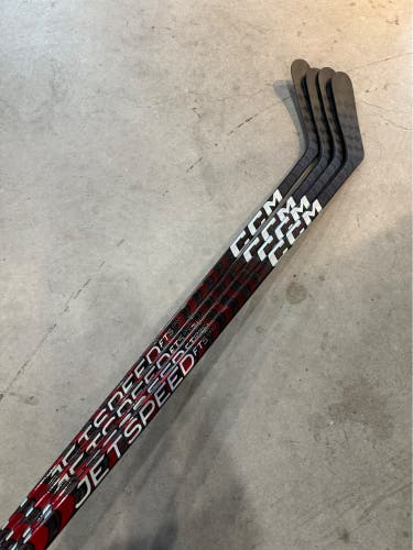 4 Pack NCAA 85 Flex New Senior CCM Left Hand P92M Pro Stock JetSpeed FT5 Pro Hockey Stick