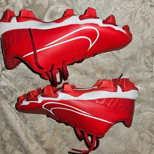 Red New 6y Youth Kid's Nike Low Top Molded Cleats
