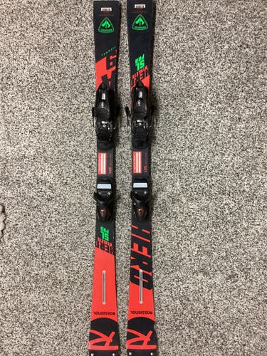 Used 2019 Rossignol 135 cm Racing Hero Athlete SL Pro Skis With Bindings